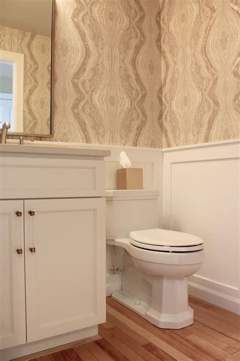 Mixed Metal Powder Room Transitional Powder Room Seattle By