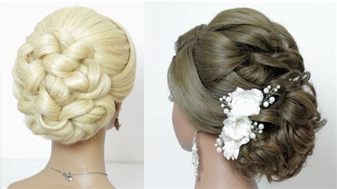 2 Wedding Hairstyles For Long Hair Tutorial Bridal Updos