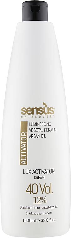 Sensus Lux Activator Cream Vol Crema Oxidante Estabilizada