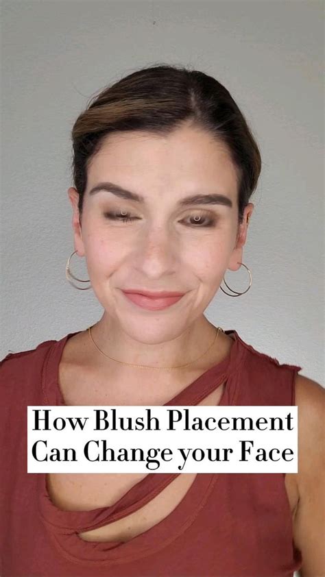 How Blush Placement Can Change The Shape Of Your Face Beauty Makeup