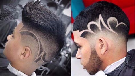 Spiky mohawks with shaved sides. 20 Shaved Head Designs: Back of the Head, Front & Sides