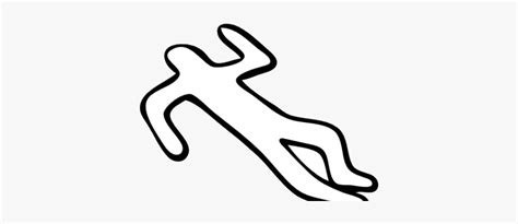 Crime Scene Body Outline Png Free Transparent Clipart ClipartKey