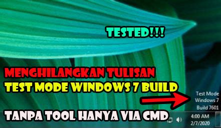 We did not find results for: √ Fix Cara Mudah Menghilangkan Tulisan Test Mode Windows 7 ...
