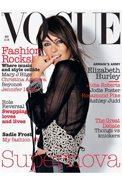 Vogue Archive Mario Testino Elizabeth Hurley Vogue Covers Vogue