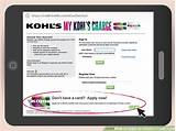 Kohls Credit Application Photos