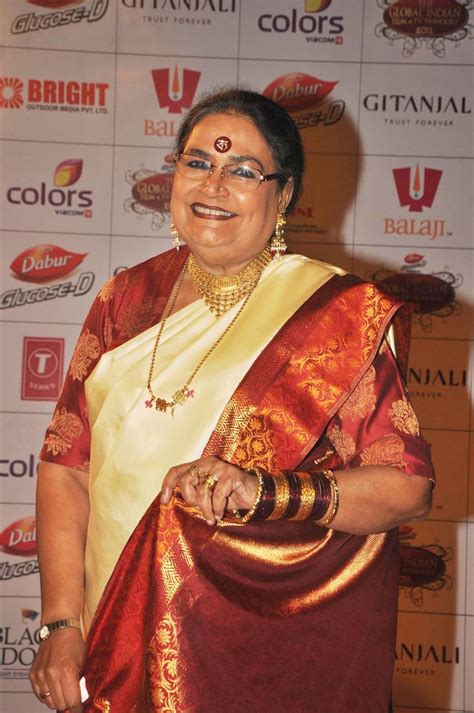 Singer Usha Uthup At The Global Indian Film Tv Awards Rediff