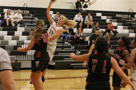 jv girls basketball slips past the lake travis cavaliers 47 45 westwood horizon