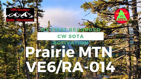 My 1st Recorded Cw Sota Activation Youtube