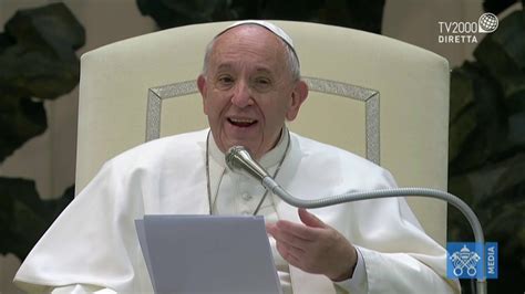 Papa Francesco Udienza Generale Del 29 Gennaio 2020 Youtube