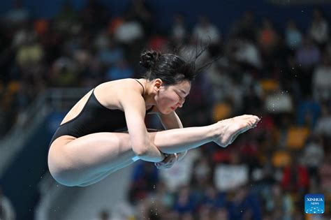Chinas Chang Wins Gold In Womens 3m Springboard Final Of World