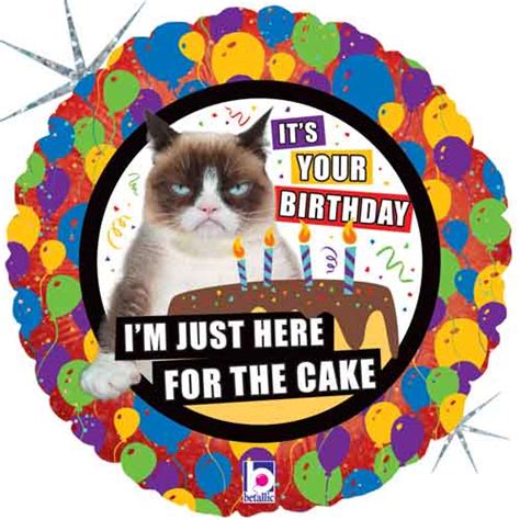 Grumpy Cat Birthday Wholesale Balloons
