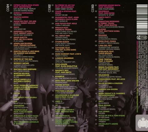 Ministry Of Sound Eat Sleep Rave Repeat 3 Cds Cedede