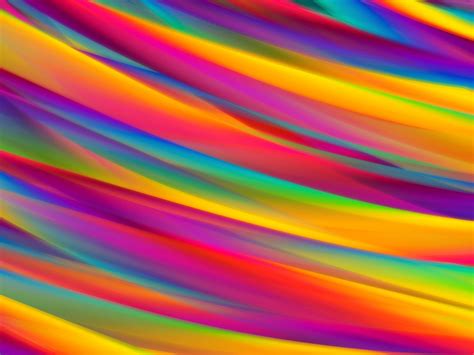 Wallpaper Lines Multicolored Rainbow Stripes Hd Widescreen High