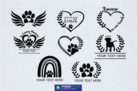 Pet Memorial Svg | Pet Loss Clipart Graphic by PowerVECTOR · Creative