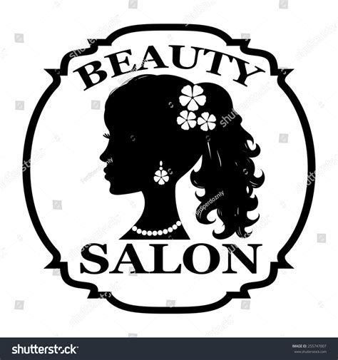 Beauty Salon Logo Stock Vector Illustration 255747007 Shutterstock