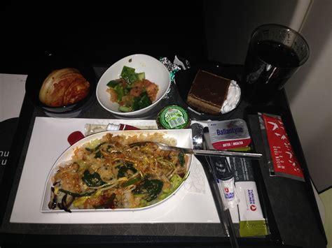 Turkish Airlines Inflight Meal Seoul Istanbul Havayolu