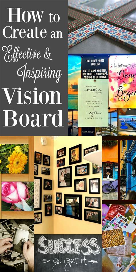 How To Create An Effective And Inspiring Vision Board Mba Sahm
