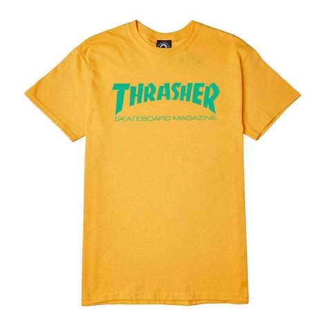Camiseta Thrasher Skatemag Gold Tienda Oficial