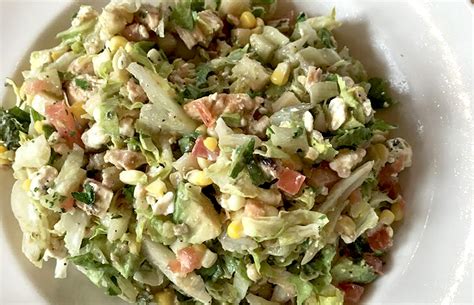 Skinnylicious Factory Chopped Salad From The Healthiest Menu Items At
