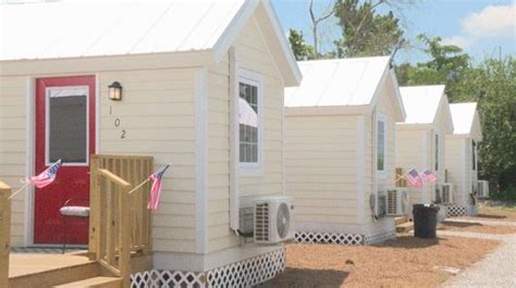 Phase 1 Of Tiny House Project Houses 12 Homeless Savannah Veterans Wtgs