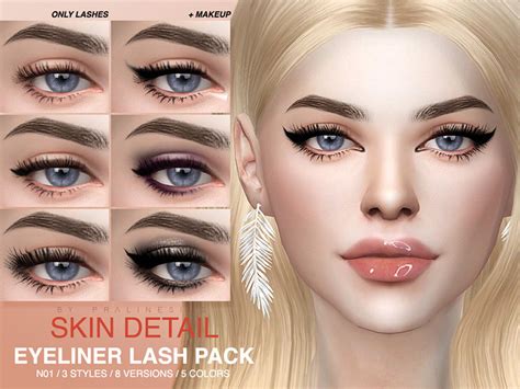 Sims 4 Cc Eyelashes Skin Detail