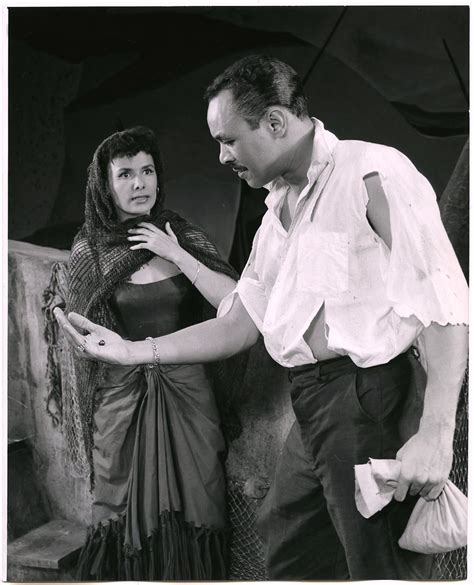 Lena Horne And Joe Adams In A Scene From Old Movie Stars