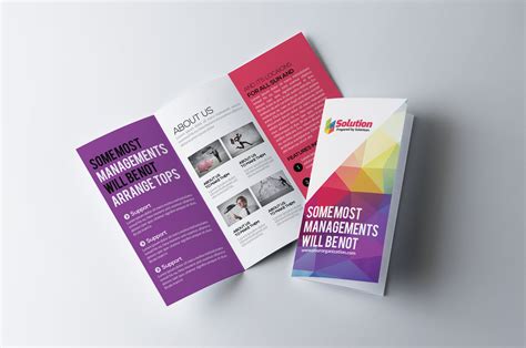 Business Trifold Brochure Template Brochure Templates Creative Market