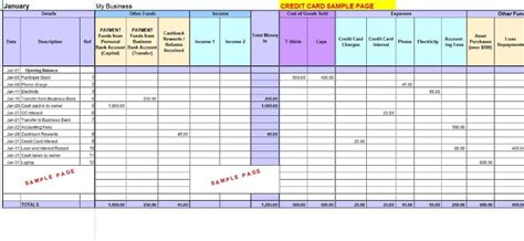 Free Accounting Spreadsheet Templates For Small Business Xls Uk