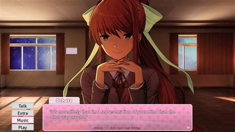 Monika Trying To Give Me An Existential Crisis Before Bed Thanks For