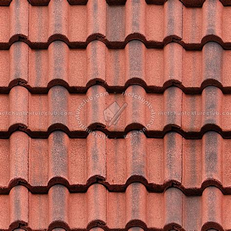Clay Roof Tile Texture