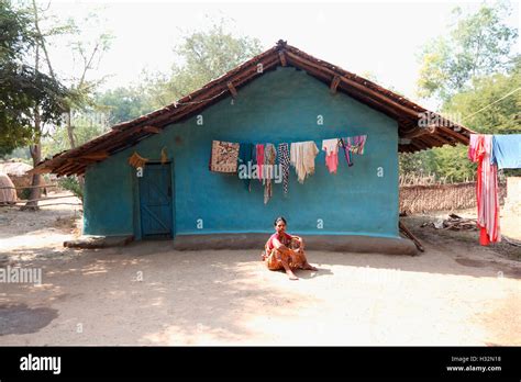 Painted Village House India Hi Res Stock Photography And Images Alamy
