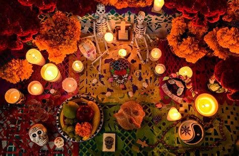 Día Mexicano Del Altar Muerto Día De Muertos Imagen De Archivo Imagen