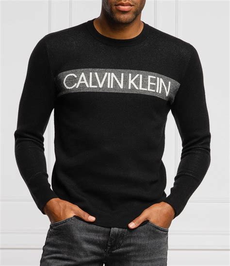 Sweater Regular Fit Calvin Klein Black Gomezplen