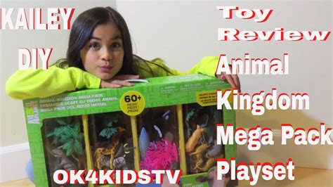 Animal Kingdom Mega Pack Playset Kailey Plays With Animal Planet