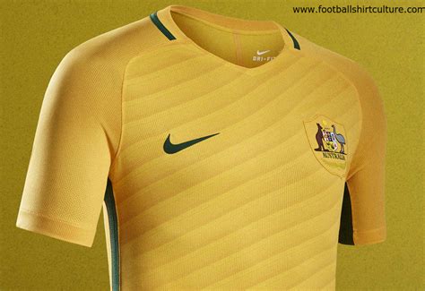 Australia 2016 Nike Home Football Shirt 1617 Kits Football Shirt Blog