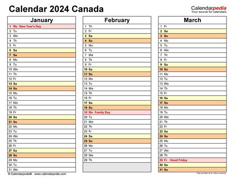 Canadian Holidays 2024 Calendar Easy To Use Calendar App 2024
