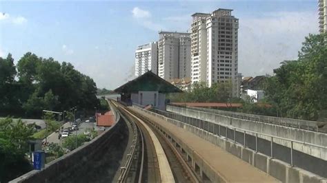 Pandan jaya lrt parkingעובד חניות ומוסכים פעילויות. (HD) Kuala Lumpur LRT (Kelana Jaya Line), Taman Melati ...