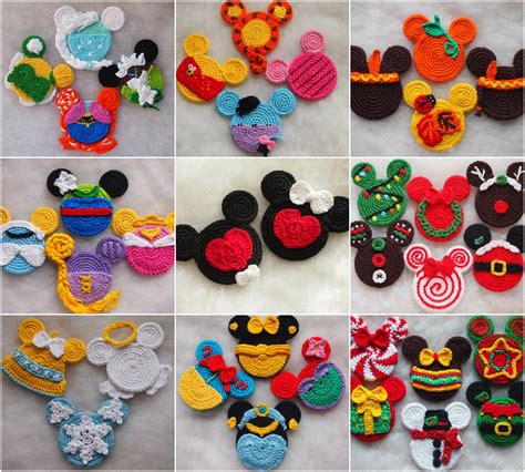 Mickey Minnie Mouse Crochet Pattern Discount Package Fall Etsy
