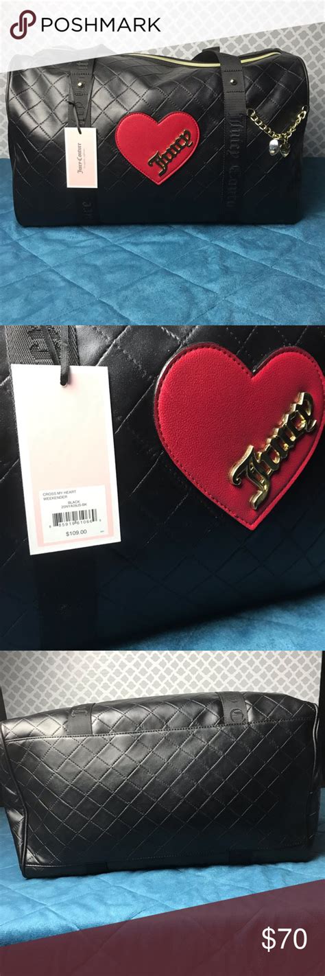 🎉hp🎉juicy Couture Cross My Heart Weekender Weekender Bag Juicy