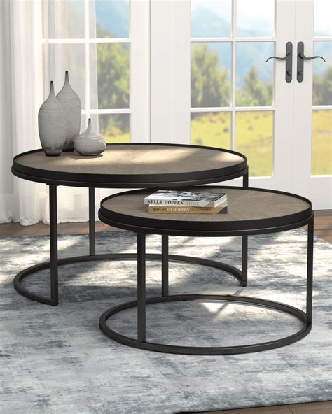 11 Round Coffee Tables To Bring Your Home Decor Full Circle