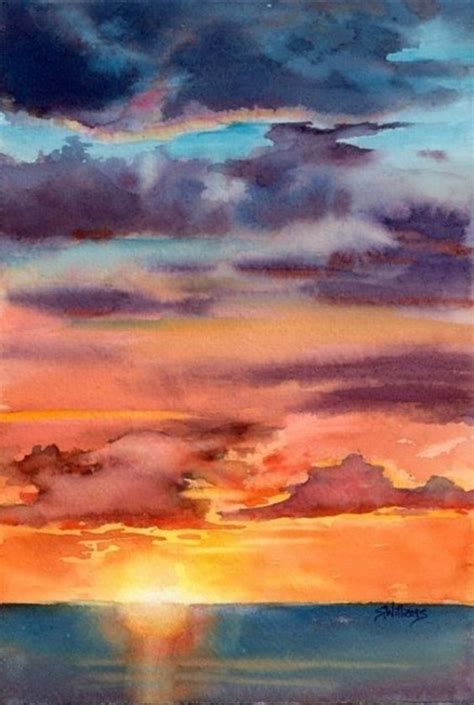 We've got 30+ watercolor painting ideas you can try today that range from. 35 Easy Watercolor Landscape Painting Ideas To Try - Cartoon District