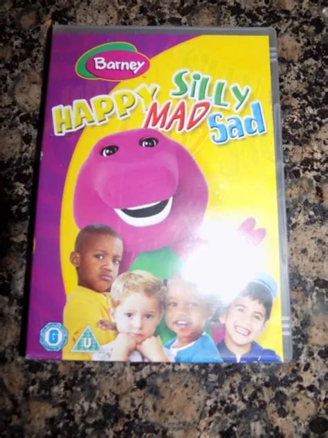 Dvd Barney Happy Silly Mad Sad 238 Picclick