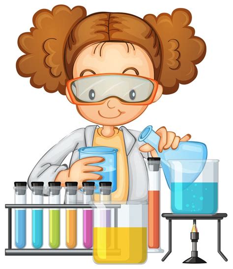 Download A Student In Science Lab Class Vector Art Choose From Over A Million Free Vectors