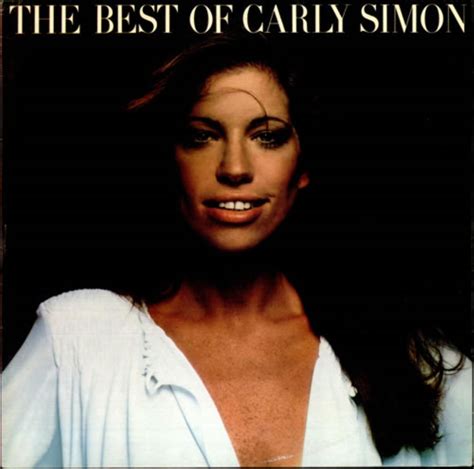 Carly Simon The Best Of Carly Simon Lyric Insert Music