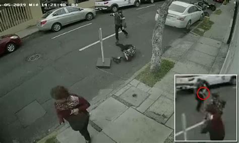 Wounded Woman Fights Off Armed Mugger Who Shoots Her And Fails To Steal Her Purse