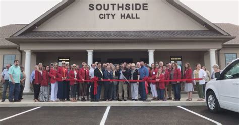Southside Holds Open House Ribbon Cutting For New City Hall White