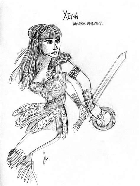 xena warrior princess by clover comics on deviantart