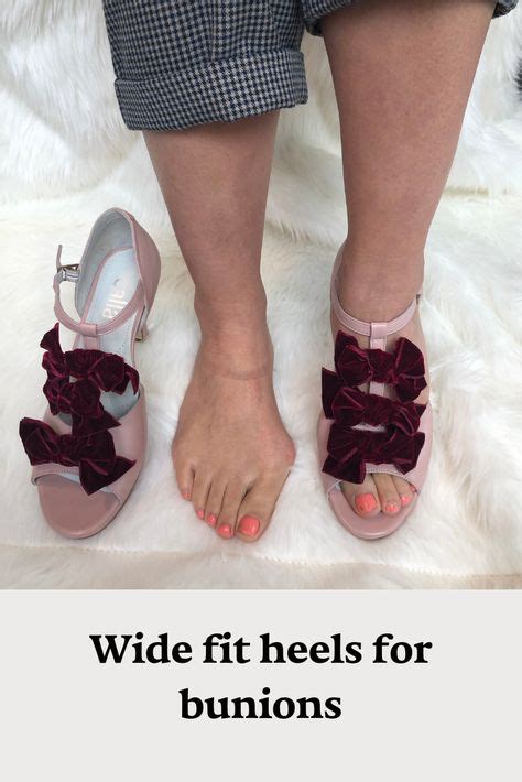 Bunion Friendly High Heels Designed For Women With Bunions And Wide