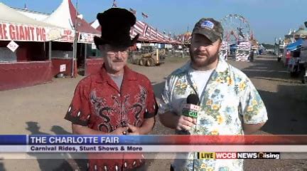 Wilson Visits The Metrolina Expo To Preview This Year S Charlotte Fair Wccb Charlotte S Cw