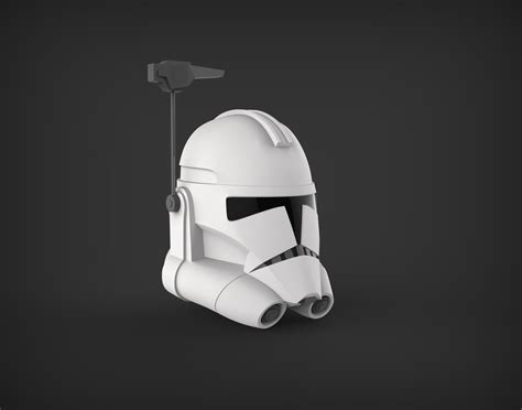 Arc Clone Trooper Helmet Animated Phase 2 Tcw 3d Print Stl Etsy Canada